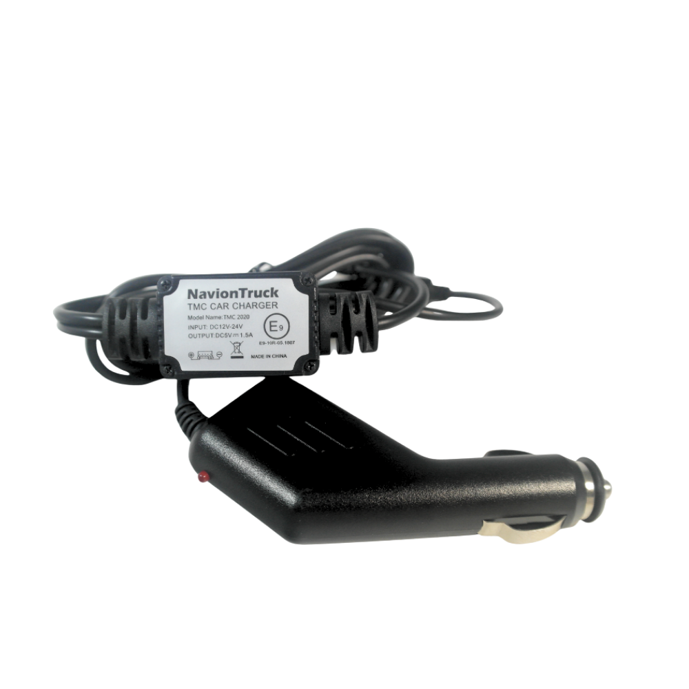 Antenne Récepteur TMC pour Incidents de la Circulation avec Chargeur Micro USB 12/24v